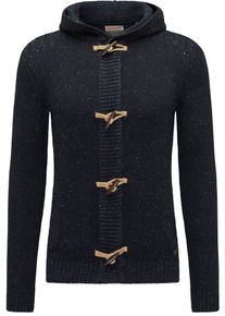 PETROL INDUSTRIES, Heren Gebreid vest 'Knitwear Hooded', zwart