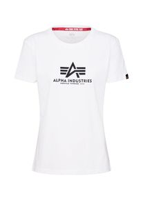 Alpha Industries, Dames Shirt 'New Basic T Wmn', wit