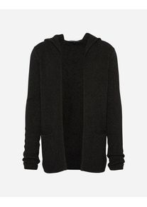 Drykorn, Heren Gebreid vest 'Tomy', donkergrijs