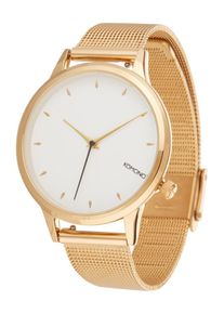Komono, Dames Analoog horloge 'Lexi Royale', goud / wit