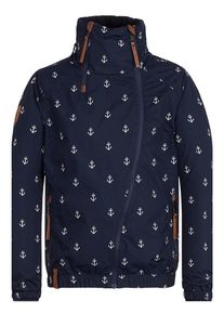 Naketano, Heren Tussenjas 'One Ring To Rule', donkerblauw / wit