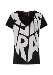 G-Star Raw, Dames Shirt 'Graphic 50 v t wmn s\s', zwart