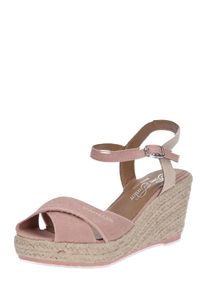 Tom Tailor, Dames Sandalen met riem, rosé