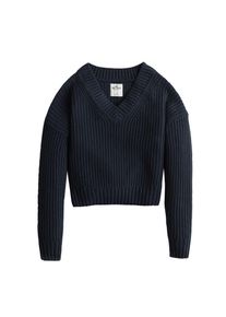 Hollister, Dames Trui 'INTL CORE SHAKER V SWTR-OCT UD', navy