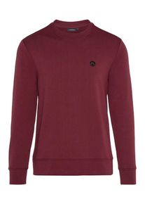 J. Lindeberg J.Lindeberg, Heren Sweatshirt 'Throw Ring Loop', bloedrood