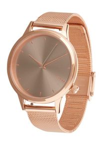 Komono, Dames Analoog horloge 'Lexi Royale', rose-goud / grijs