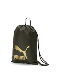 Puma, Gymbag 'Originals', goud / olijfgroen
