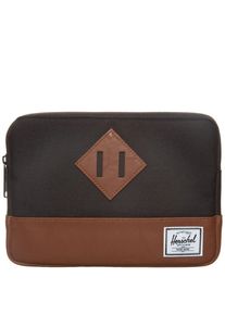 HERSCHEL, Heren Laptoptas 'Heritage', bruin / zwart