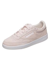 Reebok, Dames Sportschoen 'CLUB C 85 Trim', poederroze / wit