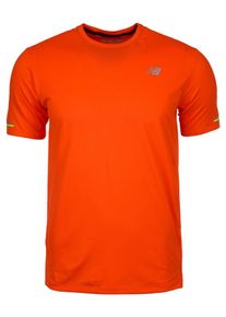 New Balance, Heren Functioneel shirt 'Ice 2.0', donkeroranje