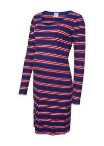MAMALICIOUS, Dames Jurk, donkerblauw / rood / wit
