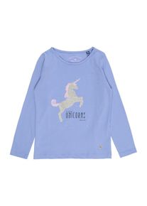 Tom Tailor, Meisjes Sweatshirt 'T-shirt placed print', blauw