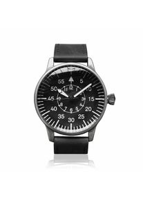 Fliegeruhr Retro Black Dial schwarz, Mil-Tec