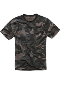 Brandit Premium T-Shirt Cotton camouflage/schwarz, Größe M, Herren, Baumwolle, Brandit