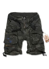 Brandit Savage Vintage Shorts camouflage/schwarz, Größe L, Herren, Baumwolle, Brandit