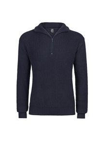 Brandit Strickpullover Marine Troyer navy, Größe 3XL, Herren, Synthetik, Brandit