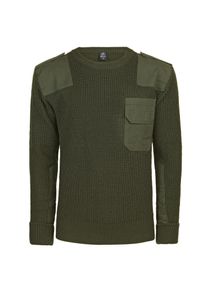 Brandit BW Pullover mit Brusttasche oliv, Größe XL, Herren, Synthetik, Brandit