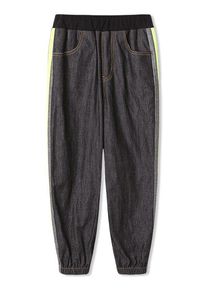 Boys Side Striped Jogger Denim Pants