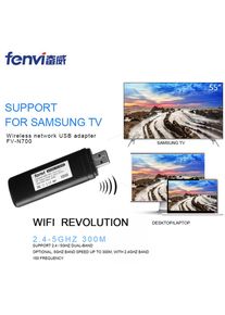 Dual band 5G 300 Mbps USB Wifi Adapter Voor Smart TV Samsung WIS12ABGNX WIS09ABGN Wifi Audio Ontvanger PC Draadloze hdmi Adapter