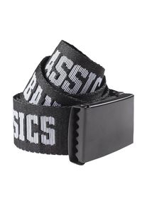 Gürtel Jaquard Logo Belt schwarz, Textil, Urban Classics