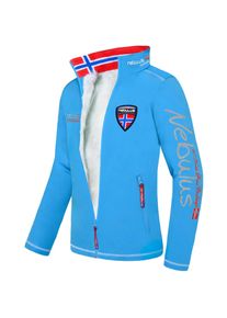 Nebulus Veste Softshell d'hiver STYLER FUR, homme, bleu azur | Soldes d'Automne