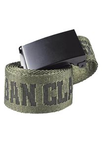 Gürtel Jaquard Logo Belt oliv, Textil, Urban Classics