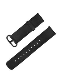 Replaceable Genuine Leather Wrist Strap For Xiaomi Mijia Smart Quartz Watch - Black