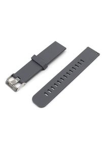 Replacement Silicon Watch Bracelet Strap Band For Huami Amazfit Bip Smartwatch - Gray