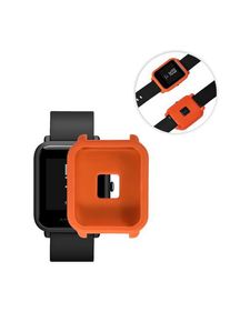 Silicone Protective Cover Case for Huami Amazfit Bip Smart Watch Anti-cracking Protective Case - Orange