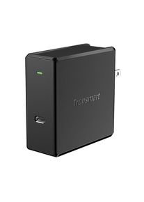 Tronsmart WCP02 60W USB-C Wall Charger with Power Delivery 3.0 for MacBook Air iPad Pro 2018 iPhone XS Max XR - US Plug