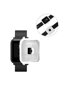Silicone Protective Cover Case for Huami Amazfit Bip Smart Watch Anti-cracking Protective Case - White