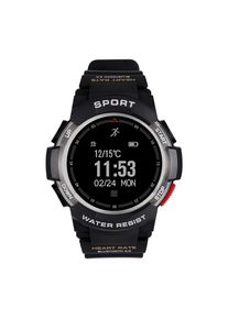 NO.1 F6 Smartwatch NRF51822 Chip IP68 Water Resistant Heart Rate Monitor Outdoor Sports Smartwatch - Silver