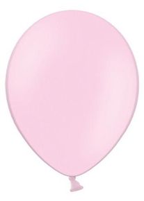 partydeco 100 ballons étoiles rose clair 27cm