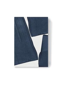 Canvas Print "Scandinavian Painting Blue" artboxONE Wallart