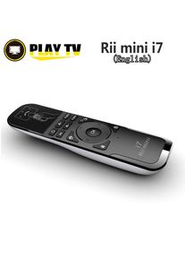 Originele Rii I7 2.4G Wireless Fly Air Muis Afstandsbediening Motion Sensing Ingebouwde 6-As Voor android Tv Box Smart Pc