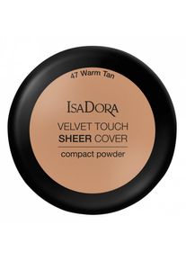 Isadora Velvet Touch Sheer Cover Compact Powder 47 Warm Tan