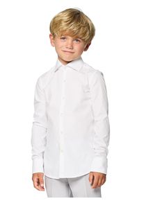 OppoSuits Boys White Knight Kids Shirt