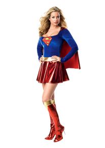 Rubies Sexy Superhero Supergirl Dress