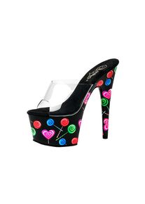 Pleaser Lollipop chaussures noir