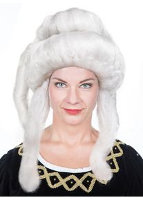 maskworld Barock Perücke mit Dutt