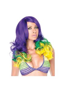 Leg Avenue Locken Perücke Mardi Gras