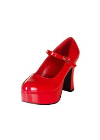 maskworld Chaussures à talons compensés rouge