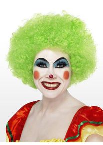 Smiffys Clown grün Perücke