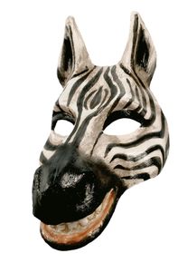 maskworld Zebra - Venetiaans Masker