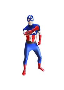 Digital Morphsuit Captain America Ganzkörperkostüm