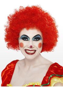 Smiffys Clown rot Perücke