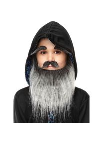 Beard set for children in three different colours