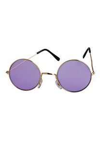 maskworld Hippie Bril Paars