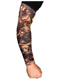 Manicotti in pelle tatuata Hellrider