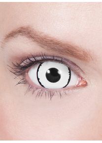 Lentilles de contact mini Sclera noir & blanc